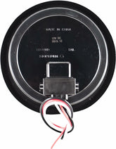 4" Inch Round 12 LED Red/White Trailer Tail Lights Kit Round Led Stop Turn Tail Back-up Reverse Fog Lights Reflective Lens Grommet 3-Prong Wire Pigtails for Truck Trailer RV 12V